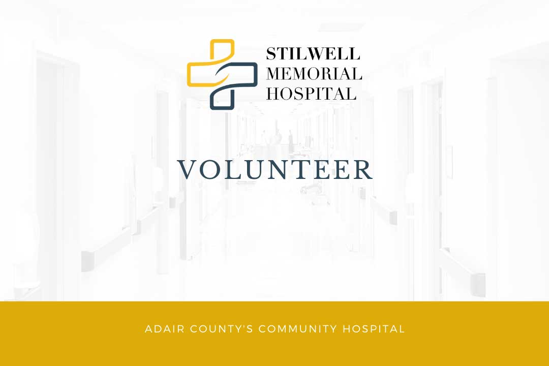 Volunteer at Stilwell Memorial Hospital