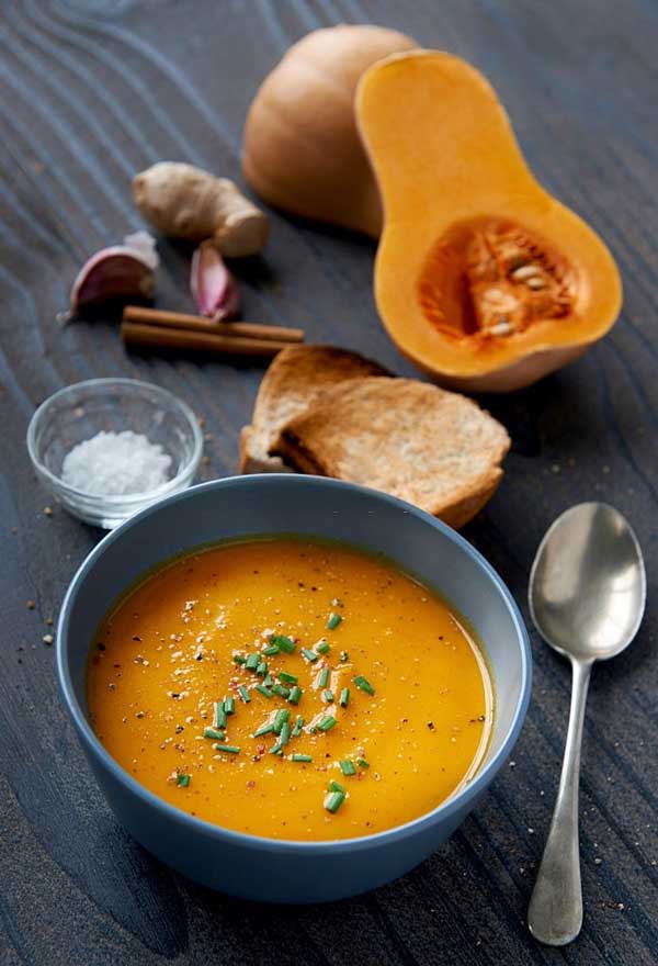 buttermilk squash soup healthy winter eating 1