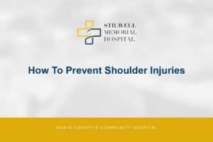 How to prevent shoulder injuries