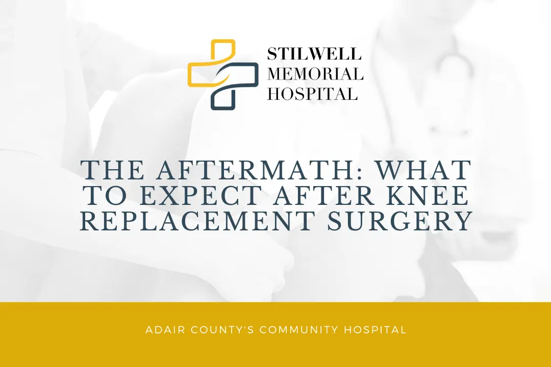 what to expect after knee replacement surgery